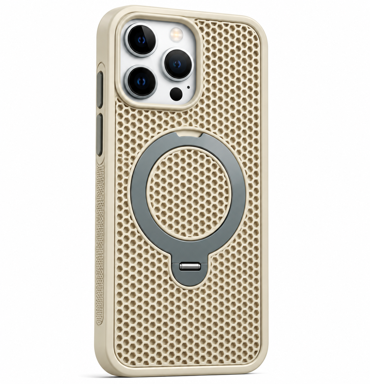 Honeycomb MagSafe Ring Stand Case