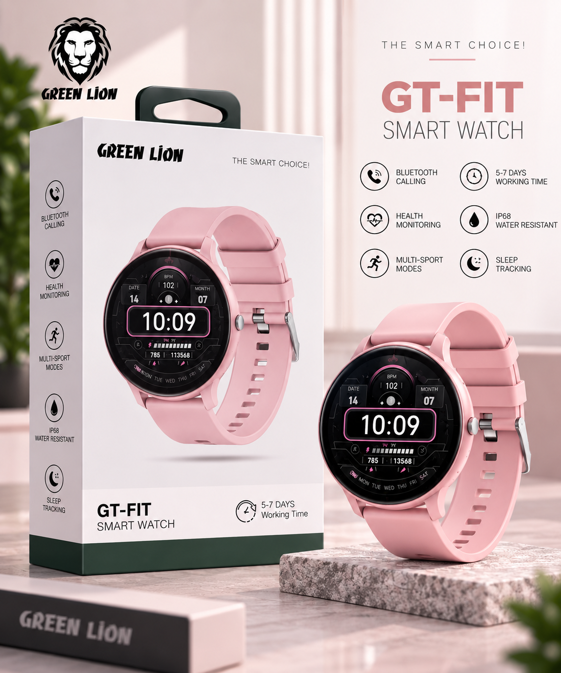 Green Lion GT-FIT Smart Watch