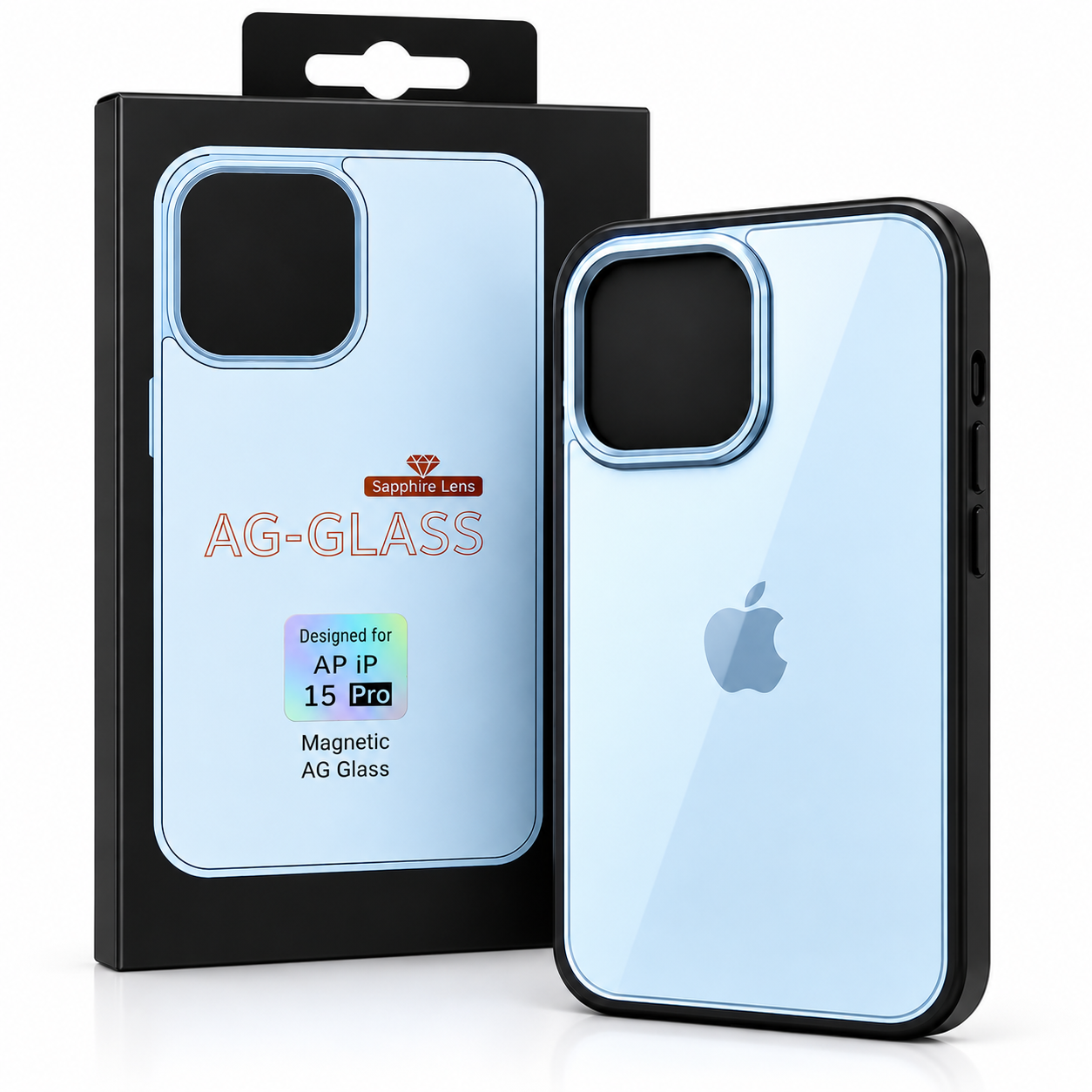 AG-GLASS Magnetic Case – iPhone 15Pro